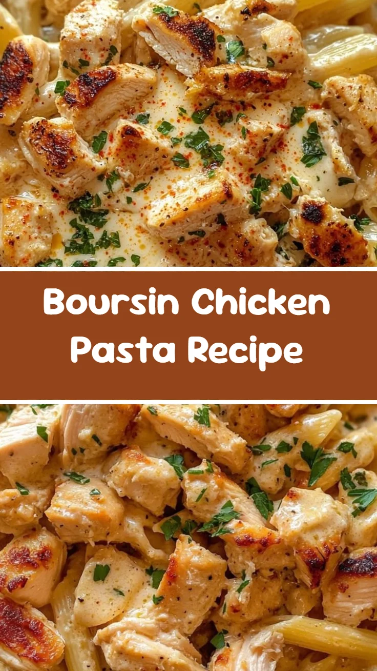 Boursin Chicken Pasta Recipe