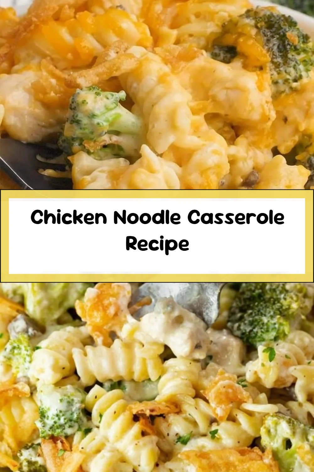 Chicken Noodle Casserole Recipe