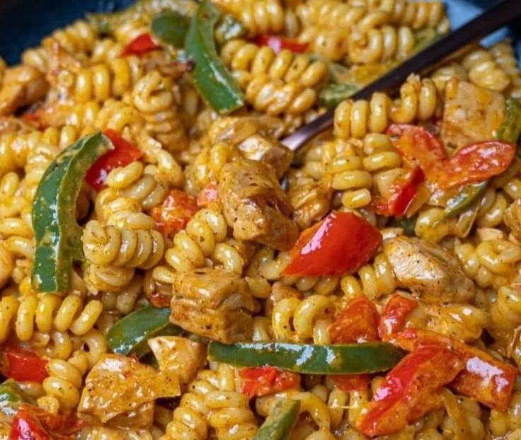 Creamy Chicken Fajita Pasta