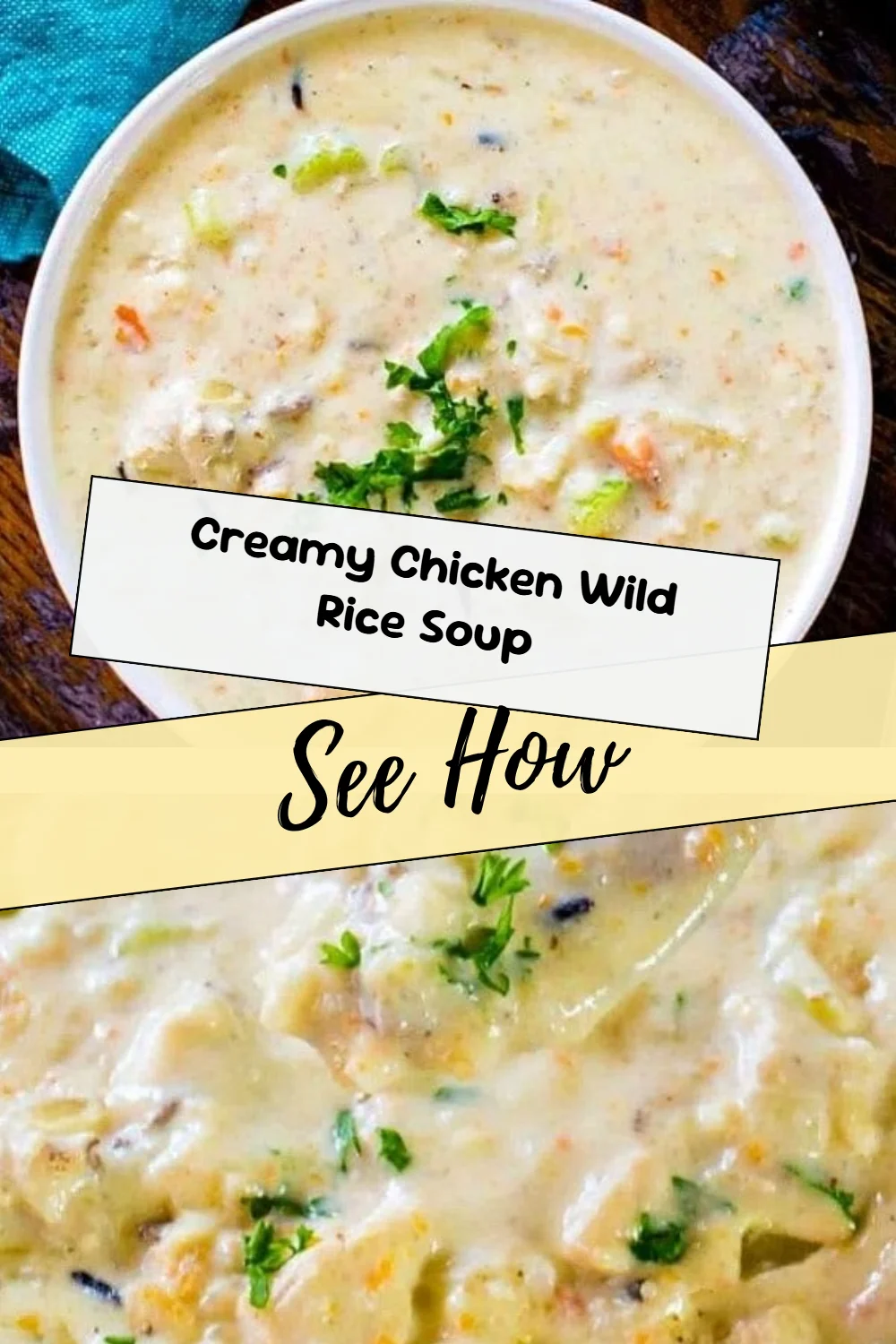 Creamy Chicken Wild Rice Soup