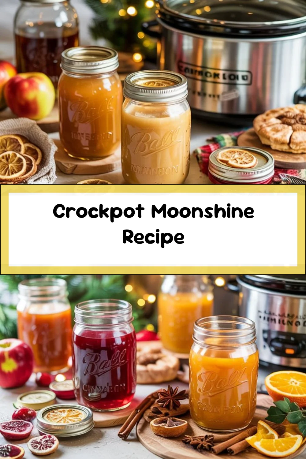 Crockpot Moonshine Recipe