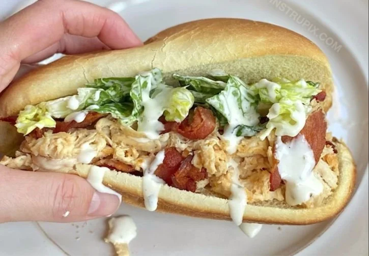 Easy Crockpot Crack Chicken Sandwiches