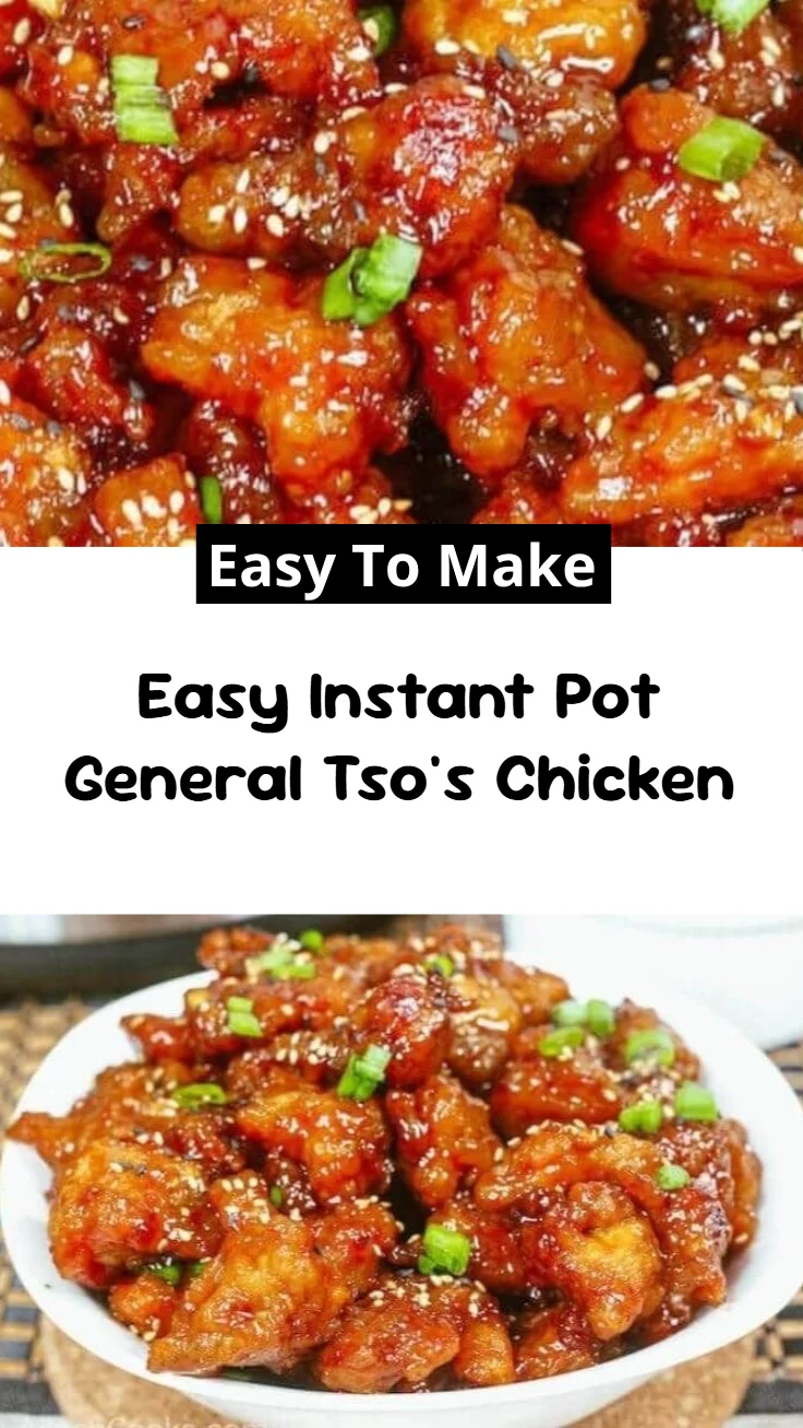 Easy Instant Pot General Tso's Chicken