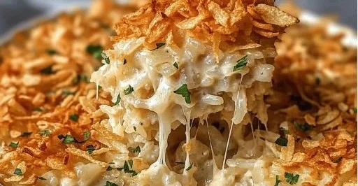 Comforting French Onion Chicken Rice Bake Your Family Will Love