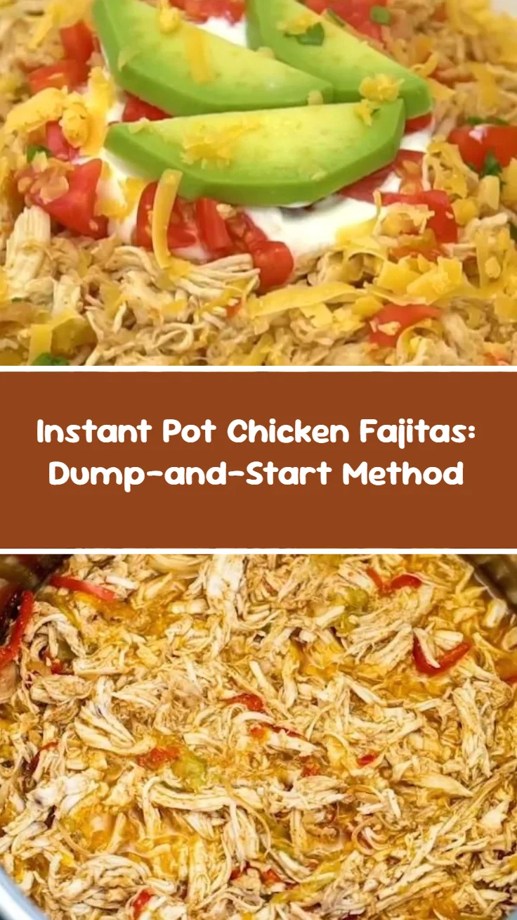 Instant Pot Chicken Fajitas: Dump-and-Start Method