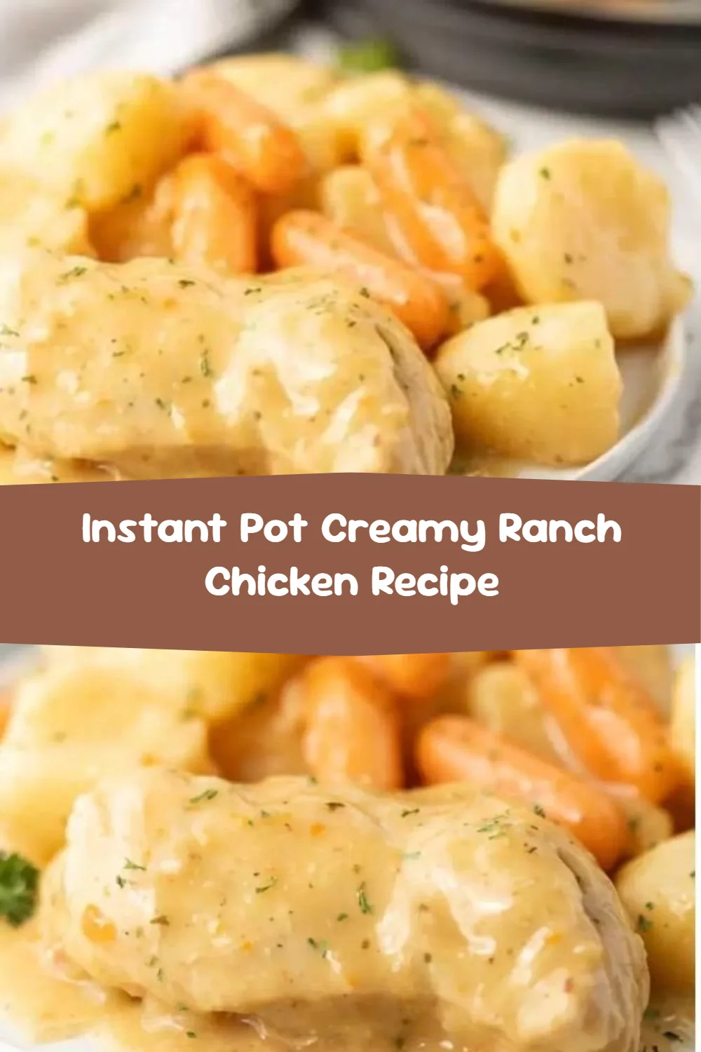 Instant Pot Creamy Ranch Chicken Recipe